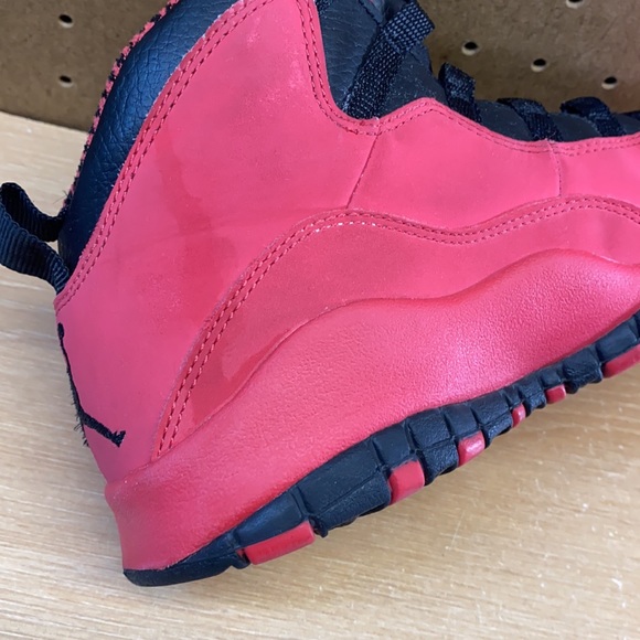 Air Jordan 10 Retro Fusion Red Women’s Size 6 Sneakers - Picture 6 of 12
